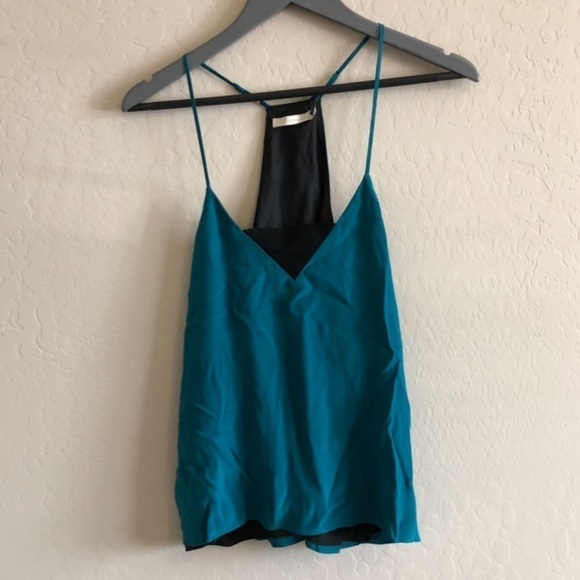 NORDSTROM Townsen Magna Solid Silk Tank - Picture 1 of 8